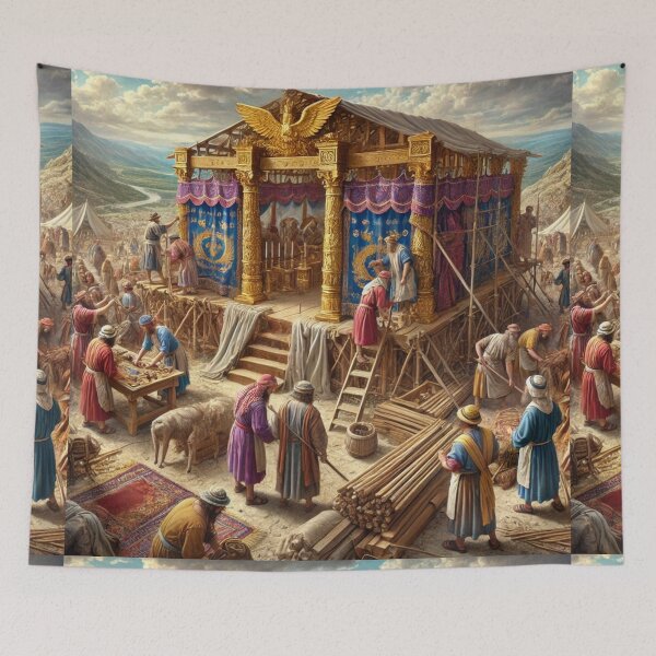 Item preview, The Construction of the Tabernacle: The Sacred Dwelling of God designed and sold by Meta2Physical.
