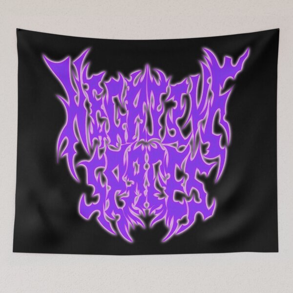 Item preview, Negative Spaces - Neon Purple designed and sold by itch4thecure.