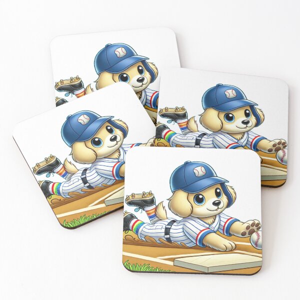 Item preview, Puppy Slides to Victory: A Home Run Hustle! designed and sold by abaddonmystery.