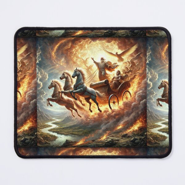 Item preview, Elijah’s Ascent: The Fiery Chariot of Heaven designed and sold by Meta2Physical.
