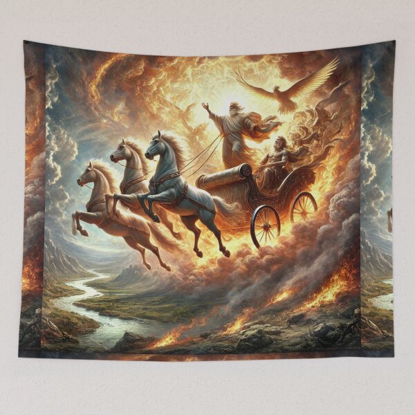 Item preview, Elijah’s Ascent: The Fiery Chariot of Heaven designed and sold by Meta2Physical.