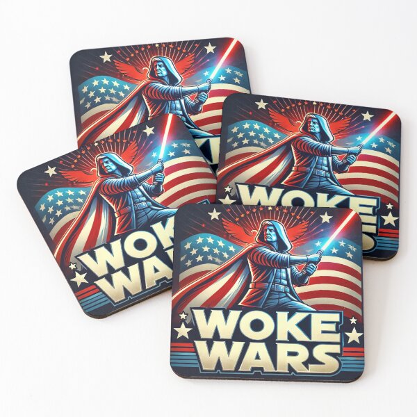 Item preview, Woke Wars!  The hero we need!  The hero we desrve! designed and sold by RedState2024.