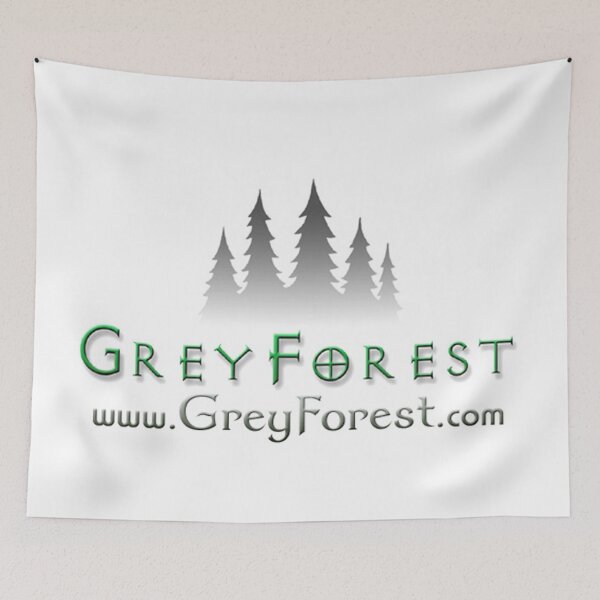 Item preview, Enter the Grey Forest Productions Fantasy art of Michel Savage logo design  designed and sold by GreyForest.