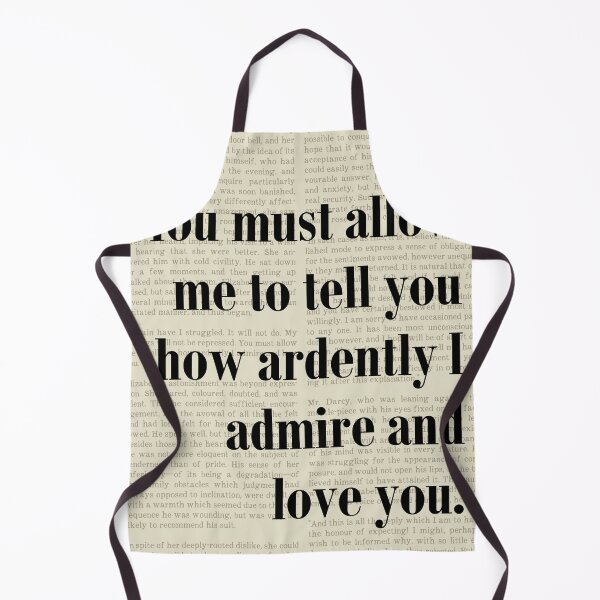 Item preview, Jane Austen Pride and Prejudice Quote Art designed and sold by kakarikihill.