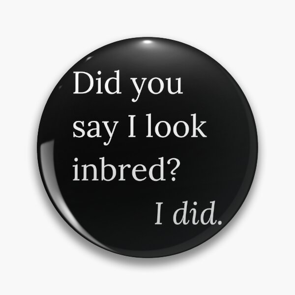 Item preview, RHOSLC Quote INBRED designed and sold by gumballols.