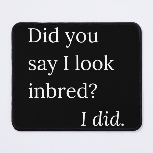 Item preview, RHOSLC Quote INBRED designed and sold by gumballols.
