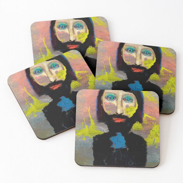 Item preview, ‘The Man With Opal Eyes’ designed and sold by Linda Truskett Art.