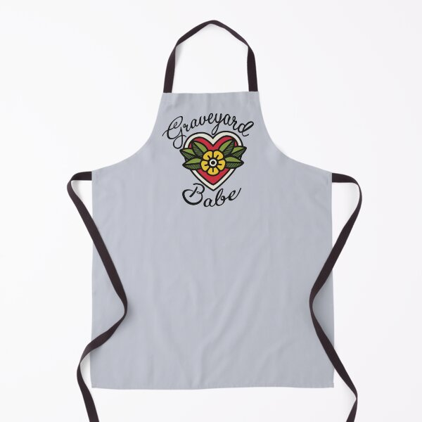 Item preview, Graveyard Babe Americana Rockabilly Tattoo Heart designed and sold by Skull Fern.