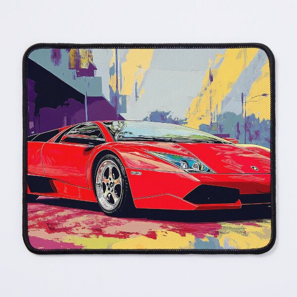 Item preview, Red Inferno – Lamborghini Murciélago LP 640 Pop Art III designed and sold by AutoPopStudio.