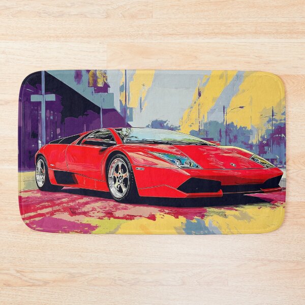 Item preview, Red Inferno – Lamborghini Murciélago LP 640 Pop Art III designed and sold by AutoPopStudio.