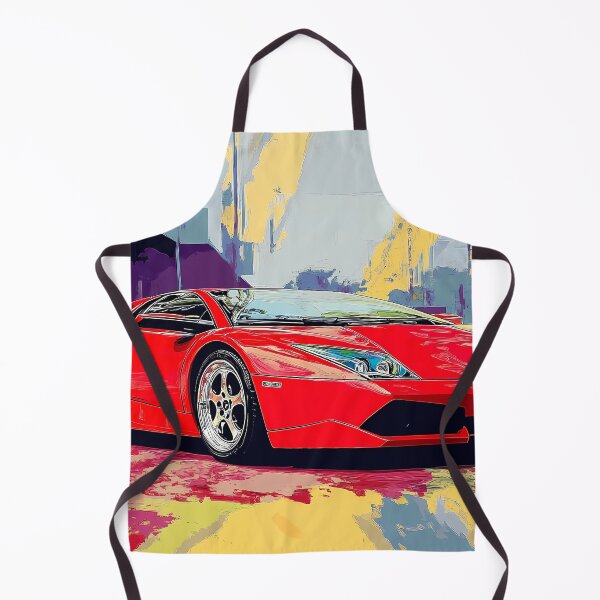 Item preview, Red Inferno – Lamborghini Murciélago LP 640 Pop Art III designed and sold by AutoPopStudio.