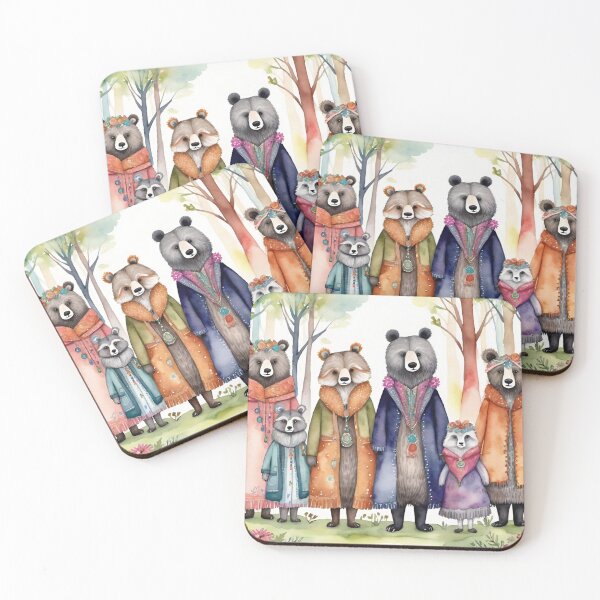 Item preview, Parientes osos designed and sold by Dream Whimspirations.