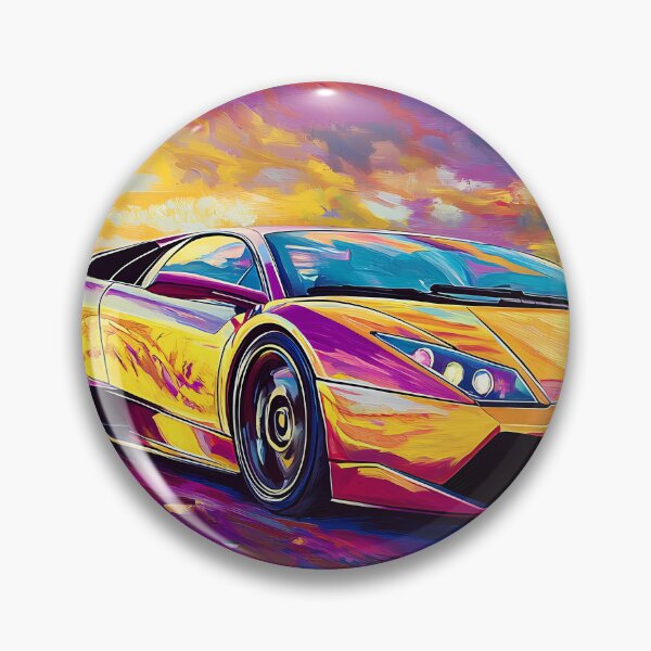 Item preview, Golden Fury – Lamborghini Murciélago LP 640 Pop Art VI designed and sold by AutoPopStudio.
