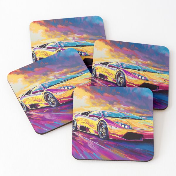 Item preview, Golden Fury – Lamborghini Murciélago LP 640 Pop Art VI designed and sold by AutoPopStudio.