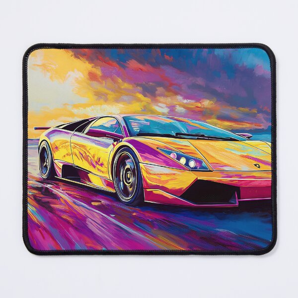 Item preview, Golden Fury – Lamborghini Murciélago LP 640 Pop Art VI designed and sold by AutoPopStudio.