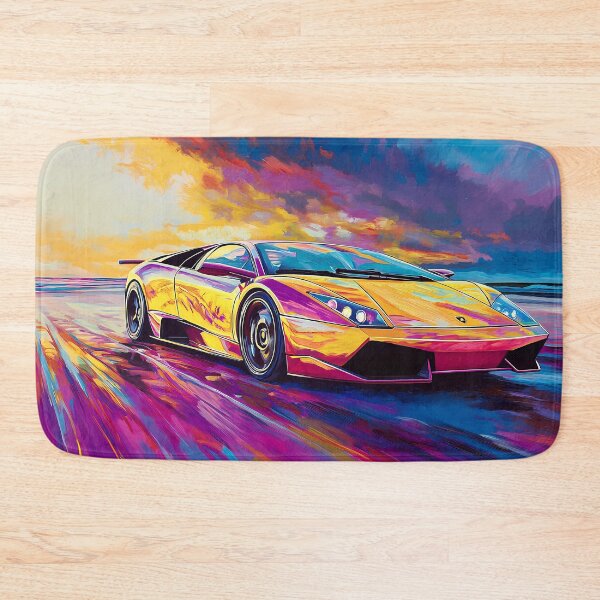 Item preview, Golden Fury – Lamborghini Murciélago LP 640 Pop Art VI designed and sold by AutoPopStudio.