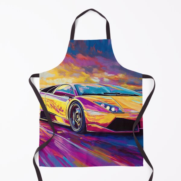 Item preview, Golden Fury – Lamborghini Murciélago LP 640 Pop Art VI designed and sold by AutoPopStudio.
