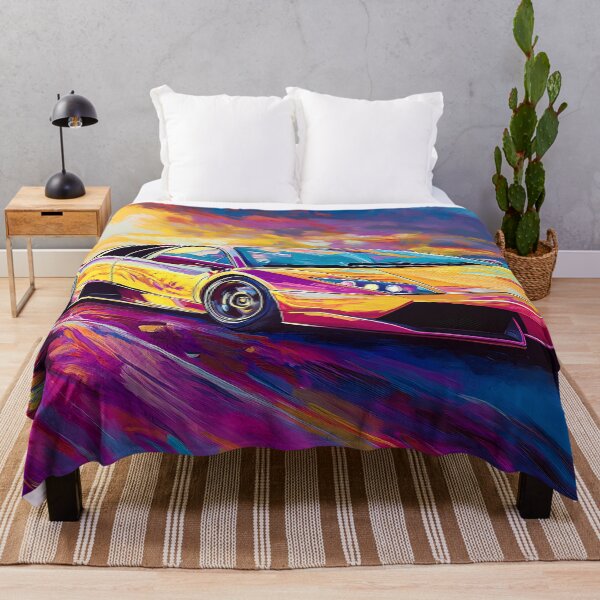 Item preview, Golden Fury – Lamborghini Murciélago LP 640 Pop Art VI designed and sold by AutoPopStudio.