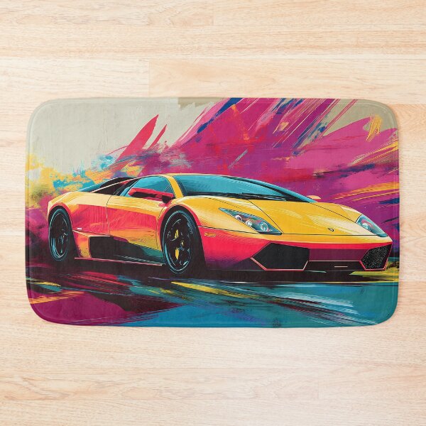 Item preview, Golden Fury – Lamborghini Murciélago LP 640 Pop Art V designed and sold by AutoPopStudio.