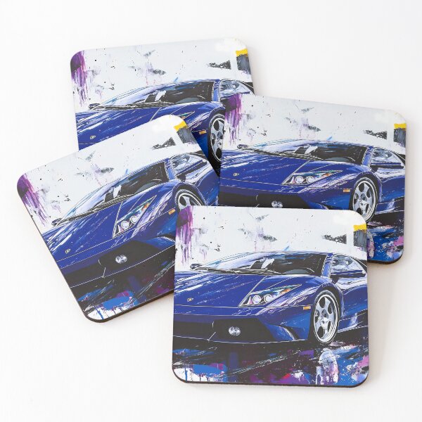 Item preview, Blue Storm – Lamborghini Murciélago LP 640 Pop Art II designed and sold by AutoPopStudio.