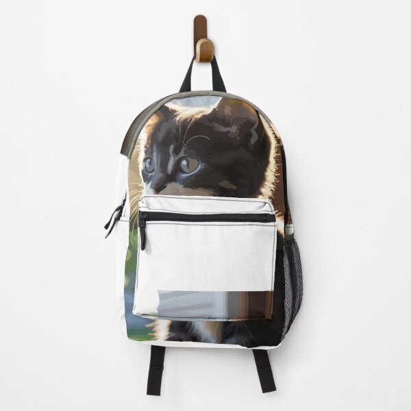 Item preview, A cute little cat is waiting for its owner to return. designed and sold by Whose-sweat.