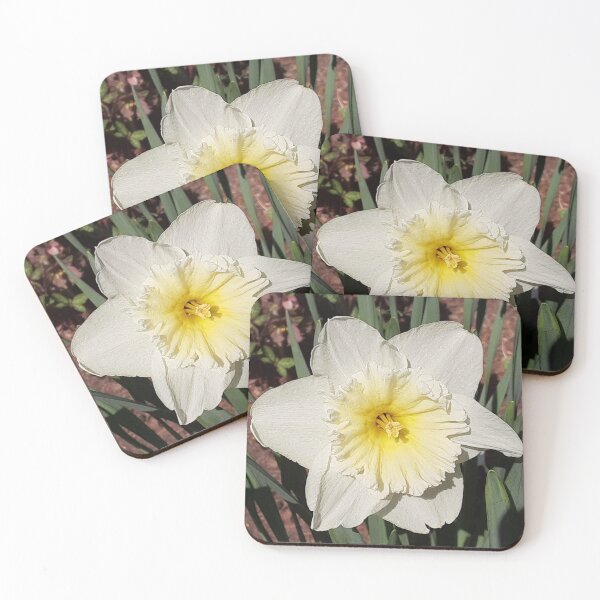 Item preview, Close Up of a White Daffodil designed and sold by VelvetLunaMoth.