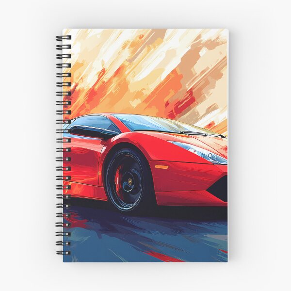 Item preview, Red Inferno – Lamborghini Murciélago LP 640 Pop Art II designed and sold by AutoPopStudio.