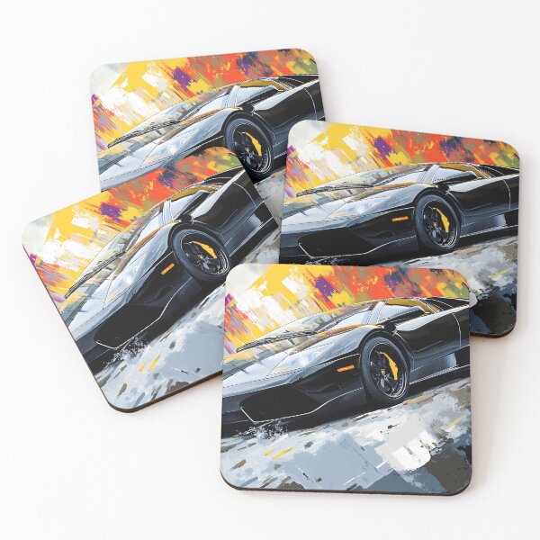Item preview, Shadow Beast – Lamborghini Murciélago LP 640 Pop Art designed and sold by AutoPopStudio.