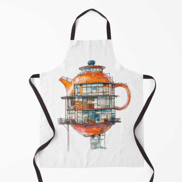 Item preview, Teapot-Shaped Architectural House designed and sold by FlyingDreamsArt.