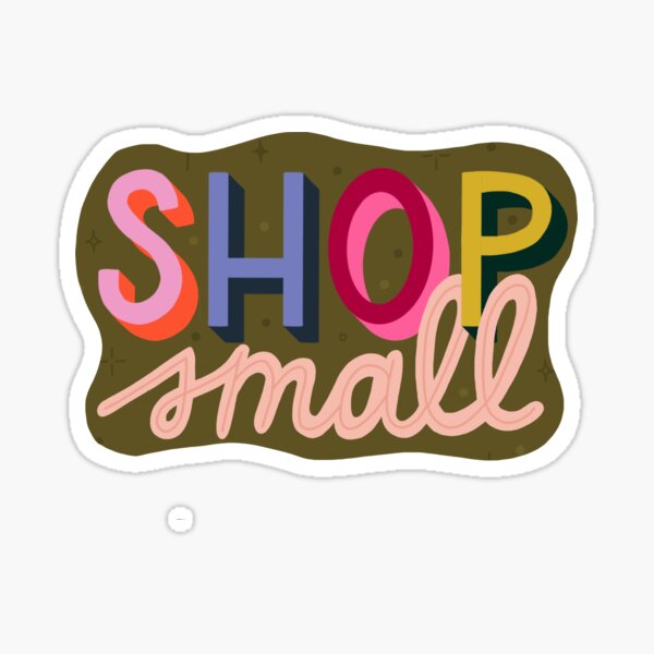 Item preview, Shop Small Sticker designed and sold by ESM Creative Studio.
