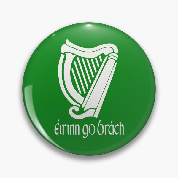 Item preview, Eirinn Go Brach Gaelic Irish Funny St Patrick’s Day Ireland Eire Harp Erin Go Brach  designed and sold by sky-surf-shore.