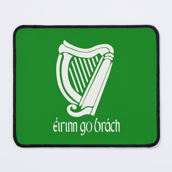 Item preview, Eirinn Go Brach Gaelic Irish Funny St Patrick’s Day Ireland Eire Harp Erin Go Brach designed and sold by Bad Kitty Designz.