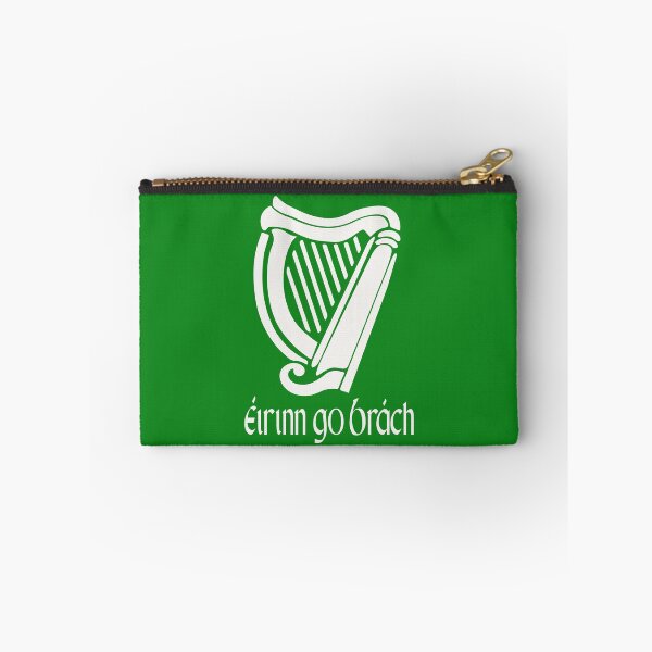 Item preview, Eirinn Go Brach Gaelic Irish Funny St Patrick’s Day Ireland Eire Harp Erin Go Brach  designed and sold by Bad Kitty Designz.