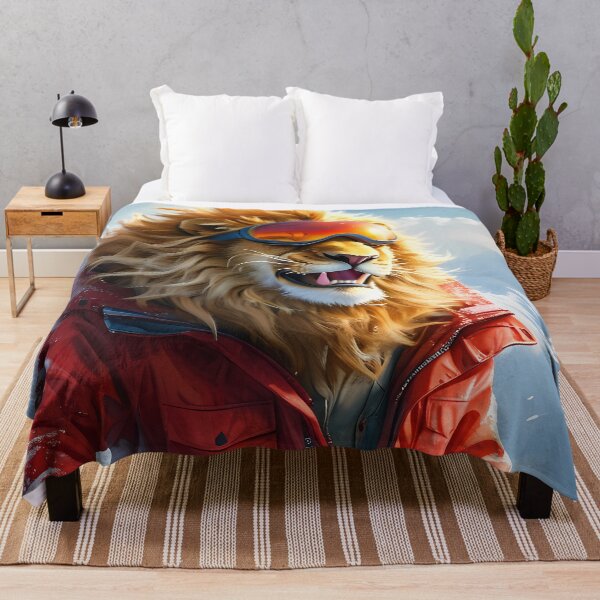 Item preview, Lion Skier Style Fun and Adventure designed and sold by Astralia.