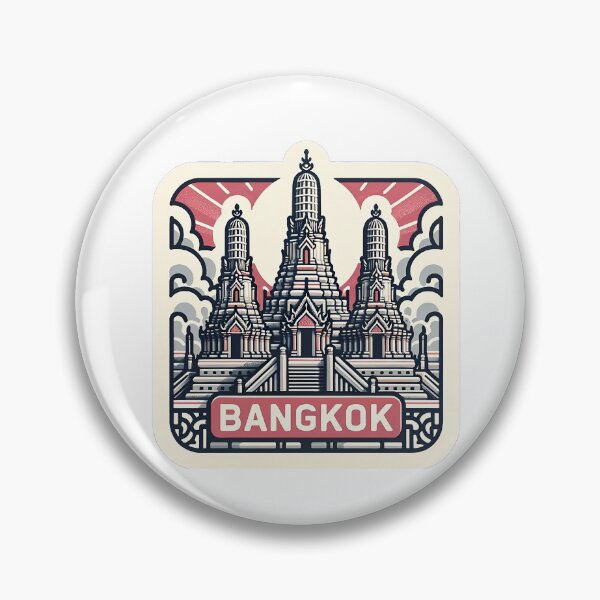 Item preview, Bankok Thailand Temple designed and sold by LoveLabDesign.