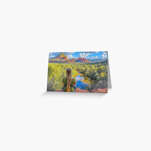 Item preview, Sedona: Hiker's Paradise designed and sold by ACuriousshoppe.