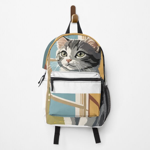 Item preview, A cute little cat is waiting for its owner to return. designed and sold by Whose-sweat.