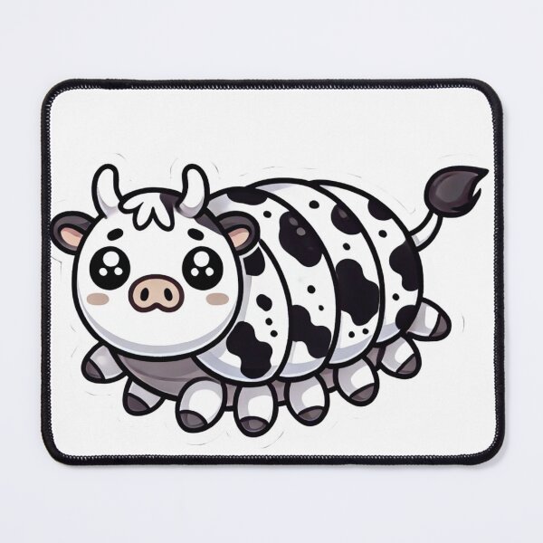 Item preview, dairy cow isopod Sticker designed and sold by iiBellaArt.