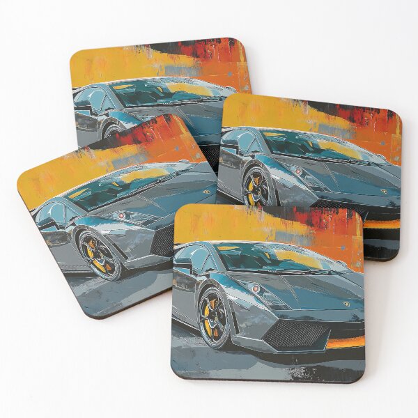 Item preview, Stealth Mode – Lamborghini Gallardo LP Pop Art designed and sold by AutoPopStudio.
