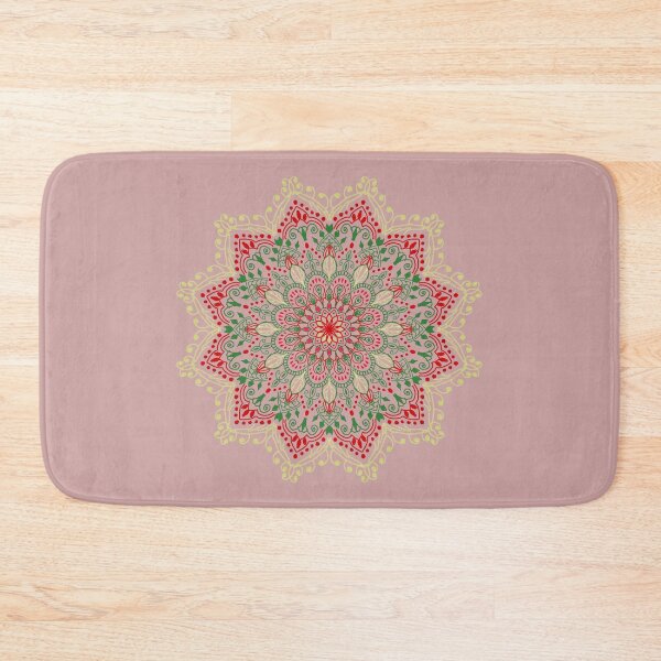 Item preview, Floral Colorful Rangoli Traditional Mandala designed and sold by cosmiccircles01.