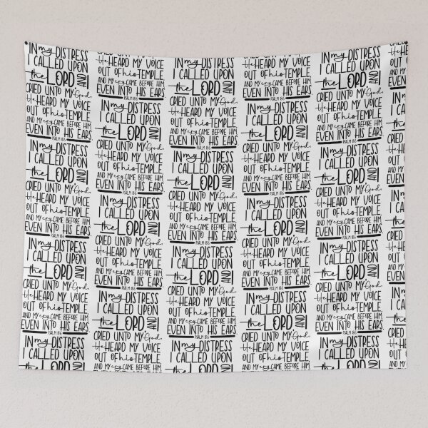 Item preview, PSALM 18:6 designed and sold by alegnacreates.