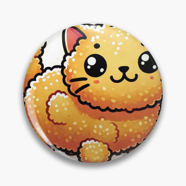 Item preview, tater tot cat sticker designed and sold by iiBellaArt.