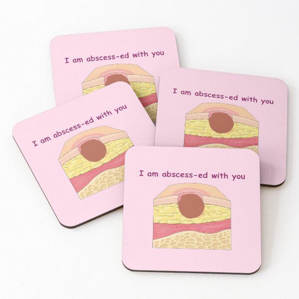 Item preview, i am abscess-ed with you VALENTINE designed and sold by Meg8ABagel.