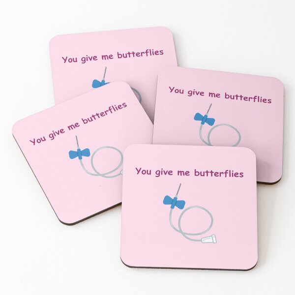Item preview, you give me butterflies VALENTINE designed and sold by Meg8ABagel.