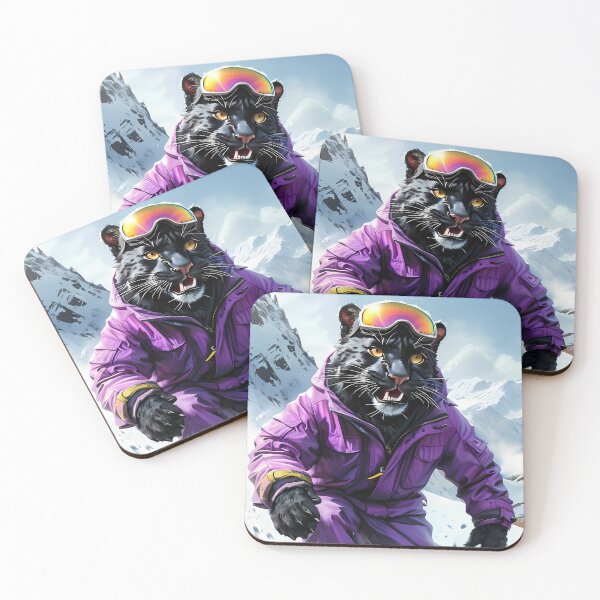 Item preview, Black Panther Skier Bold and Sporty Style designed and sold by Astralia.