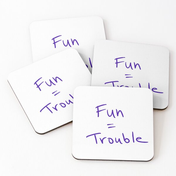 Item preview, Fun = Trouble designed and sold by abeink.