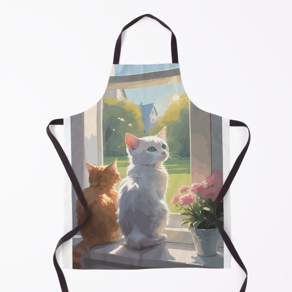 Item preview, A cute little cat is waiting for its owner to return. designed and sold by Whose-sweat.