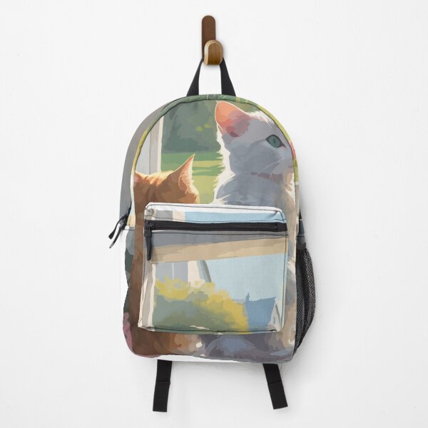 Item preview, A cute little cat is waiting for its owner to return. designed and sold by Whose-sweat.