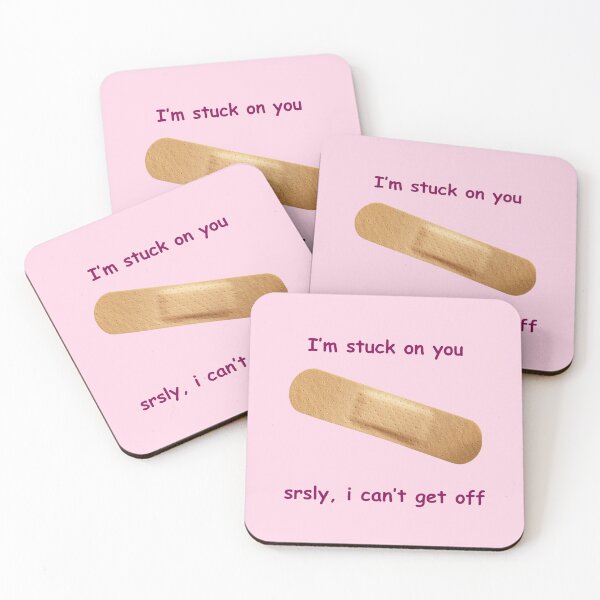 Item preview, I’m stuck on you..srsly, i can’t get off VALENTINE designed and sold by MEGA-BAGEL.