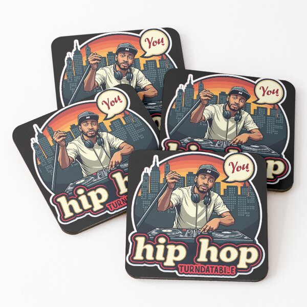 Artikelvorschau, Vinyl Scratch Boom Bap Hip Hop DJ Kunst entworfen und verkauft von RadDeck.